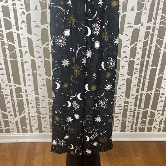 Lost + Wander Zodiac Cross-Front Ruffle Jumpsuit S - Picture 6 of 12